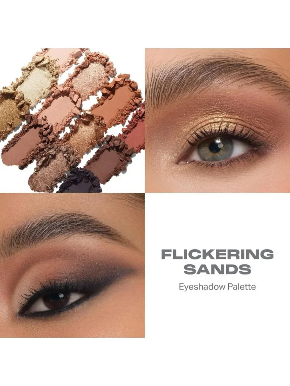 High Pigment 12-Pan Eyeshadow Palette - Shimmer, Matte & Metallic Neutrals